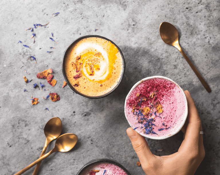 Balance Tonic Nourishing Pink & Yellow Latte Recipes